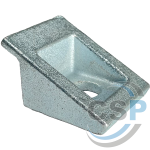 30 DEGREE WELD ON CAST BLOCK